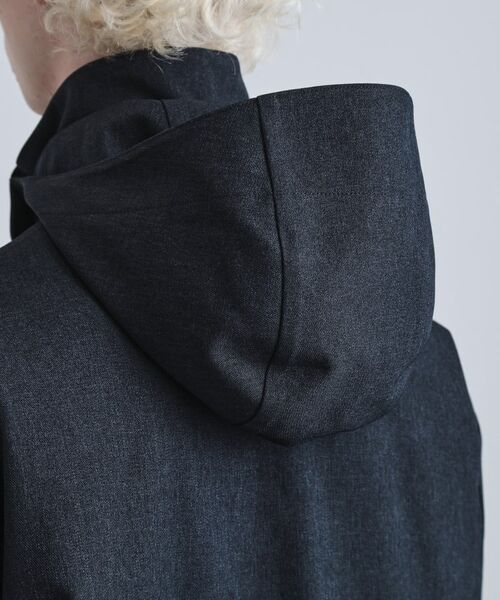 tk.TAKEO KIKUCHI / ティーケー タケオキクチ レザーブルゾン・ジャケット | 【3WAY】ウール調サキソニーフードブルゾン | 詳細16