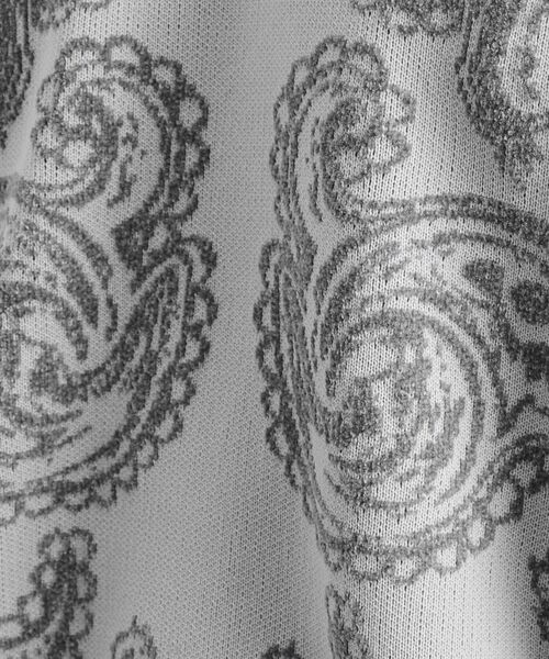 tk.TAKEO KIKUCHI / ティーケー タケオキクチ ニット・セーター | 【洗える】ペイズリーニットプルオーバー | 詳細5