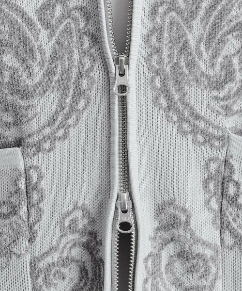 tk.TAKEO KIKUCHI / ティーケー タケオキクチ カーディガン・ボレロ | 【洗える】ペイズリージップカーディガン | 詳細17