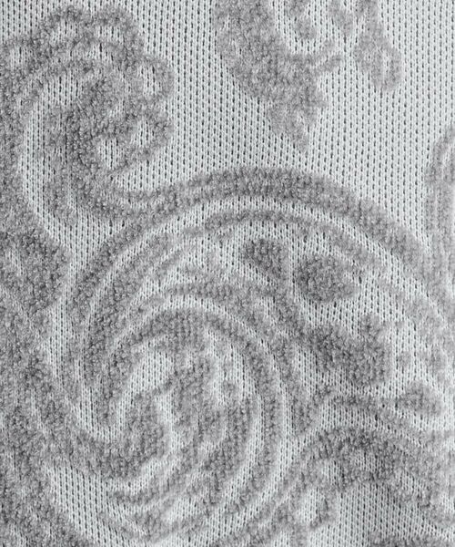 tk.TAKEO KIKUCHI / ティーケー タケオキクチ カーディガン・ボレロ | 【洗える】ペイズリージップカーディガン | 詳細5