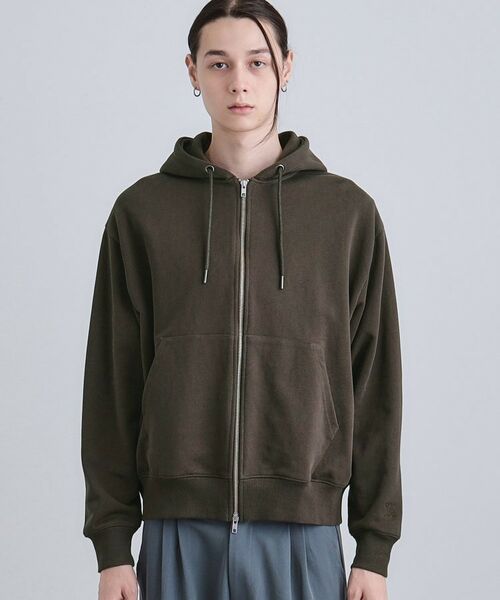 tk.TAKEO KIKUCHI / ティーケー タケオキクチ パーカー | アームシャーリングジップパーカー | 詳細14