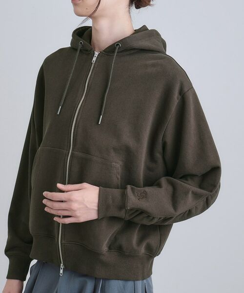 tk.TAKEO KIKUCHI / ティーケー タケオキクチ パーカー | アームシャーリングジップパーカー | 詳細19