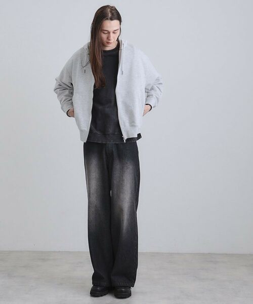 tk.TAKEO KIKUCHI / ティーケー タケオキクチ パーカー | アームシャーリングジップパーカー | 詳細3