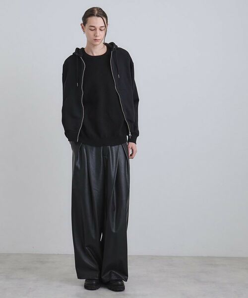 tk.TAKEO KIKUCHI / ティーケー タケオキクチ パーカー | アームシャーリングジップパーカー | 詳細7