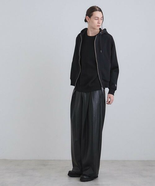 tk.TAKEO KIKUCHI / ティーケー タケオキクチ パーカー | アームシャーリングジップパーカー | 詳細8