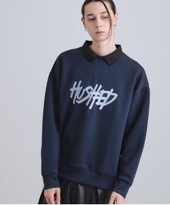 tk.TAKEO KIKUCHI / ティーケー タケオキクチ スウェット | レタードエンブロレイヤーカラーカットソー