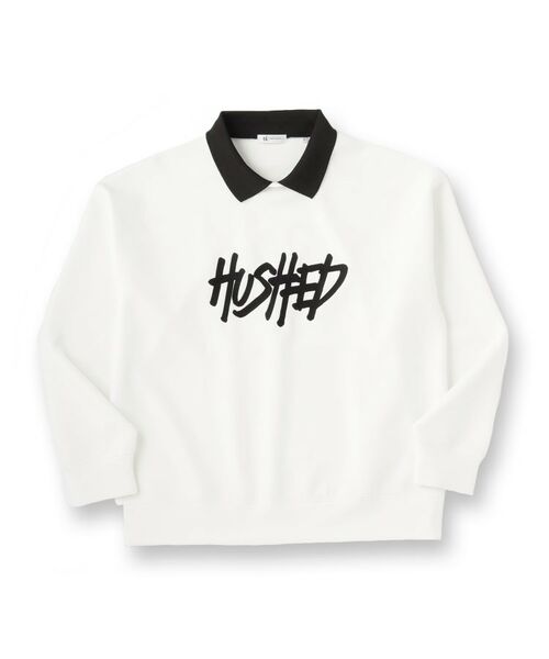 tk.TAKEO KIKUCHI / ティーケー タケオキクチ スウェット | レタードエンブロレイヤーカラーカットソー | 詳細1