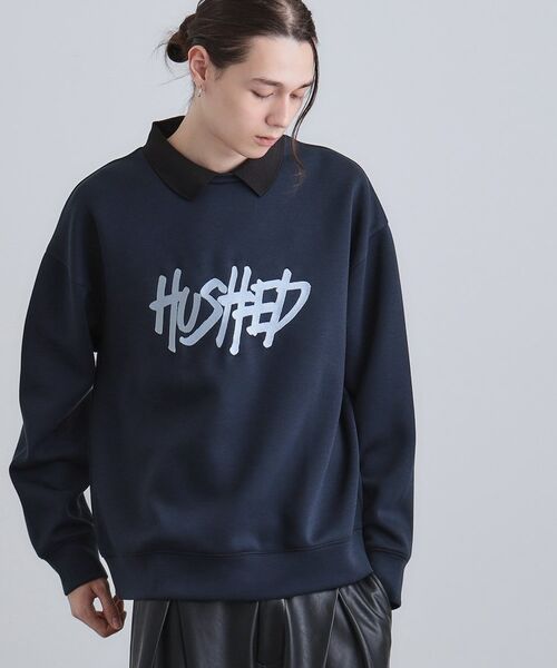 tk.TAKEO KIKUCHI / ティーケー タケオキクチ スウェット | レタードエンブロレイヤーカラーカットソー | 詳細10