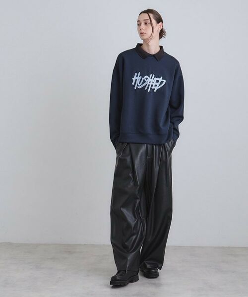 tk.TAKEO KIKUCHI / ティーケー タケオキクチ スウェット | レタードエンブロレイヤーカラーカットソー | 詳細12