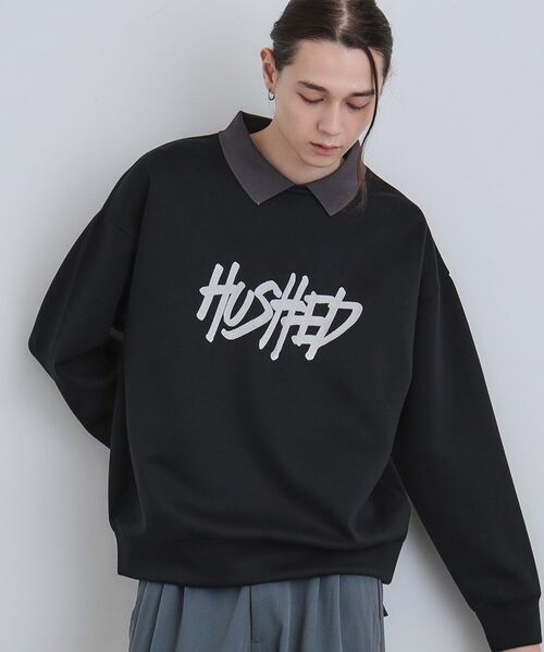 tk.TAKEO KIKUCHI / ティーケー タケオキクチ スウェット | レタードエンブロレイヤーカラーカットソー | 詳細6