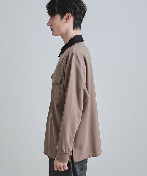 tk.TAKEO KIKUCHI / ティーケー タケオキクチ カットソー | ハードポンチハーフジップポロカットソー | 詳細15