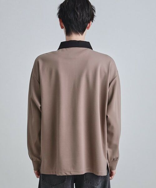 tk.TAKEO KIKUCHI / ティーケー タケオキクチ カットソー | ハードポンチハーフジップポロカットソー | 詳細16