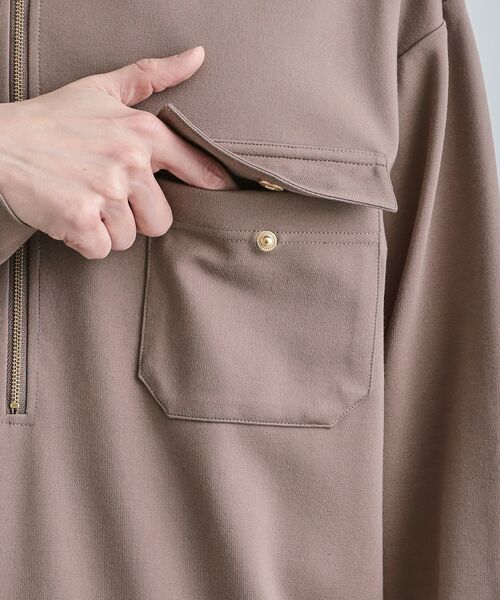 tk.TAKEO KIKUCHI / ティーケー タケオキクチ カットソー | ハードポンチハーフジップポロカットソー | 詳細19