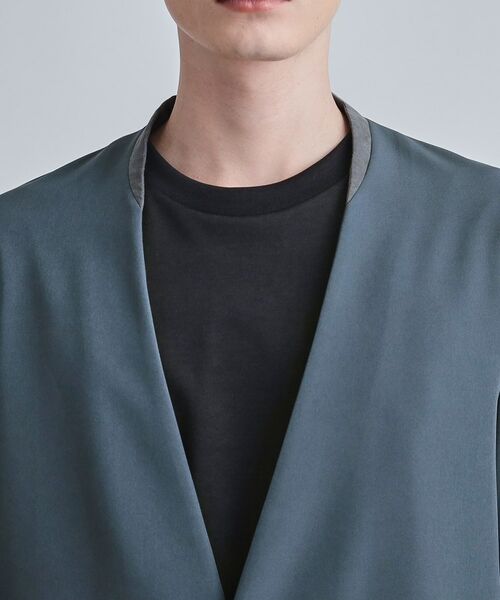 tk.TAKEO KIKUCHI / ティーケー タケオキクチ ノーカラージャケット | 【セットアップ対応】360度ストレッチノーカラージャケット | 詳細17