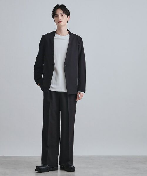 tk.TAKEO KIKUCHI / ティーケー タケオキクチ ノーカラージャケット | 【セットアップ対応】360度ストレッチノーカラージャケット | 詳細7