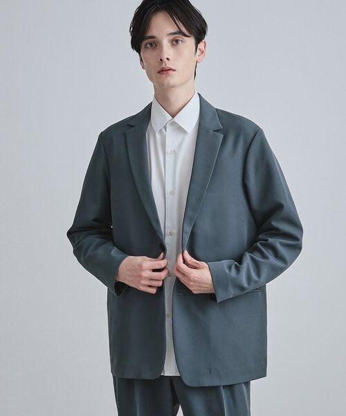 tk.TAKEO KIKUCHI / ティーケー タケオキクチ テーラードジャケット | 【セットアップ対応】360度ストレッチテーラードジャケット | 詳細10