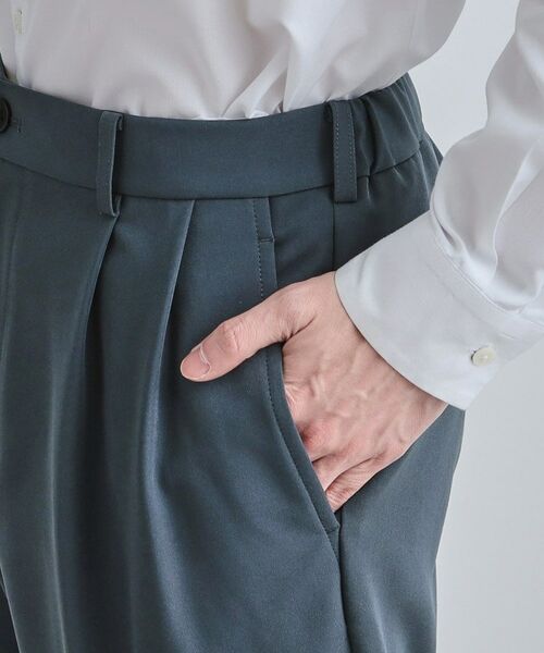 tk.TAKEO KIKUCHI / ティーケー タケオキクチ パンツ | 【セットアップ対応】360度ストレッチ ワイドテーパードパンツ | 詳細15