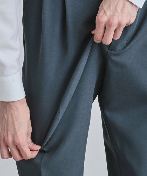 tk.TAKEO KIKUCHI / ティーケー タケオキクチ パンツ | 【セットアップ対応】360度ストレッチ ワイドテーパードパンツ | 詳細18