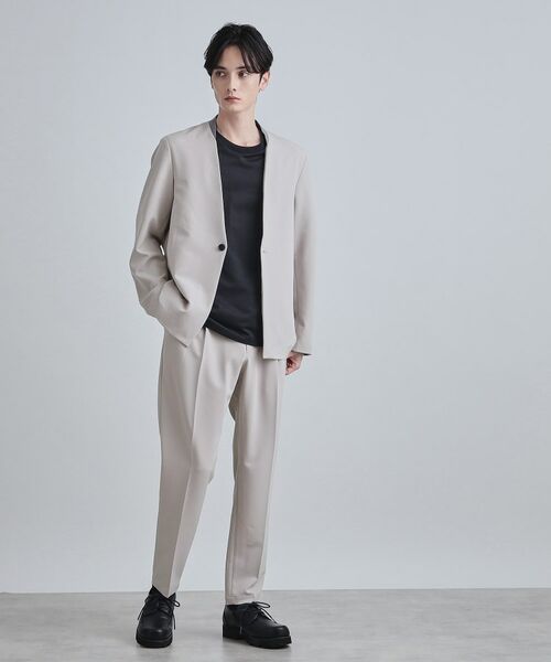 tk.TAKEO KIKUCHI / ティーケー タケオキクチ パンツ | 【セットアップ対応】360度ストレッチ ワイドテーパードパンツ | 詳細3