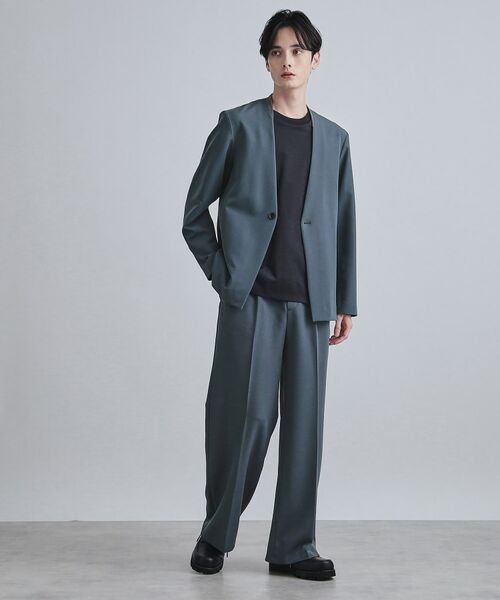 tk.TAKEO KIKUCHI / ティーケー タケオキクチ パンツ | 【セットアップ対応】360度ストレッチ ワイドストレートパンツ | 詳細12