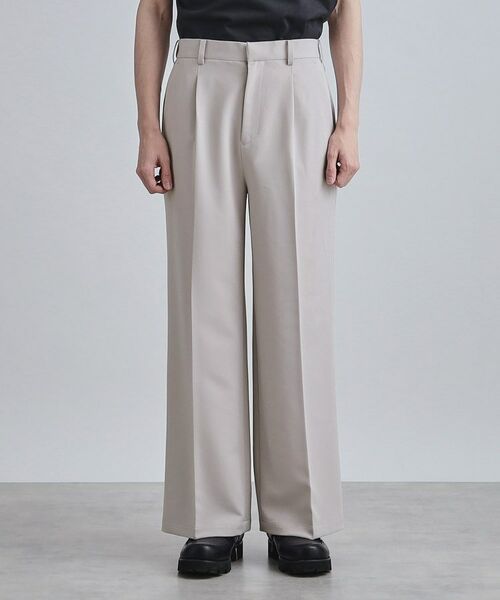 tk.TAKEO KIKUCHI / ティーケー タケオキクチ パンツ | 【セットアップ対応】360度ストレッチ ワイドストレートパンツ | 詳細14