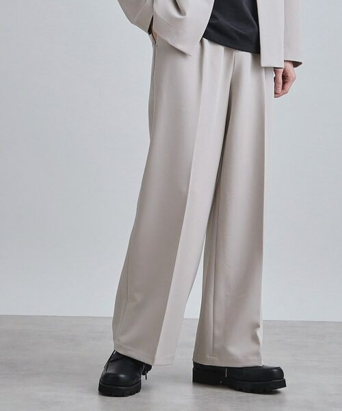 tk.TAKEO KIKUCHI / ティーケー タケオキクチ パンツ | 【セットアップ対応】360度ストレッチ ワイドストレートパンツ | 詳細2
