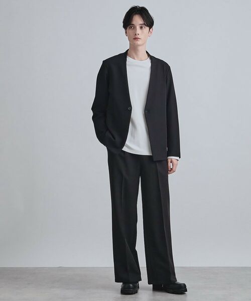 tk.TAKEO KIKUCHI / ティーケー タケオキクチ パンツ | 【セットアップ対応】360度ストレッチ ワイドストレートパンツ | 詳細7