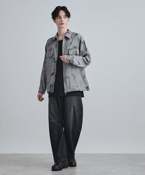 tk.TAKEO KIKUCHI / ティーケー タケオキクチ シャツ・ブラウス | シャンブレーシャツアウター | 詳細3
