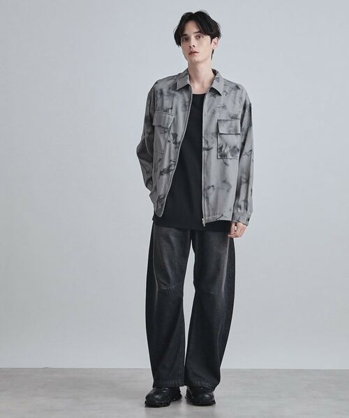 tk.TAKEO KIKUCHI / ティーケー タケオキクチ シャツ・ブラウス | シャンブレーシャツアウター | 詳細4