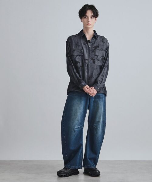tk.TAKEO KIKUCHI / ティーケー タケオキクチ シャツ・ブラウス | シャンブレーシャツアウター | 詳細8