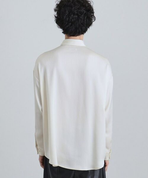 tk.TAKEO KIKUCHI / ティーケー タケオキクチ シャツ・ブラウス | 【ネクタイ付】楊柳シャツ | 詳細12