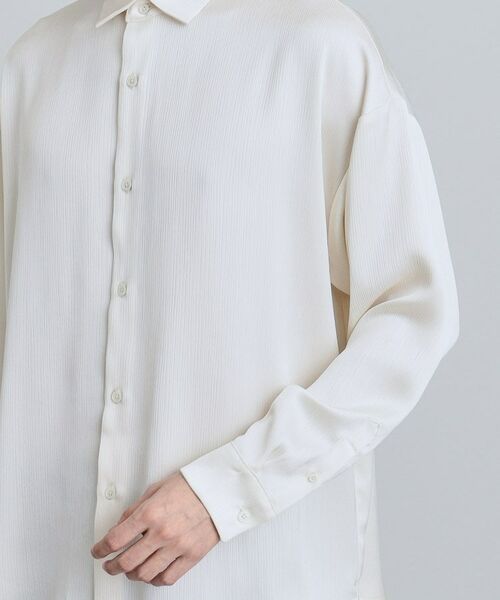 tk.TAKEO KIKUCHI / ティーケー タケオキクチ シャツ・ブラウス | 【ネクタイ付】楊柳シャツ | 詳細15