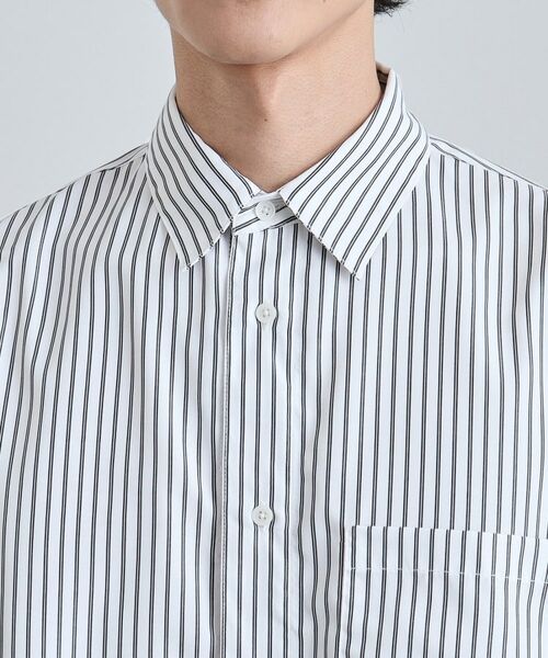 tk.TAKEO KIKUCHI / ティーケー タケオキクチ シャツ・ブラウス | レイヤードストライプシャツ | 詳細18