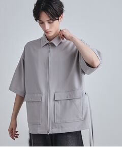 tk.TAKEO KIKUCHI / ティーケー タケオキクチ シャツ・ブラウス | フロントジップシャツアウター