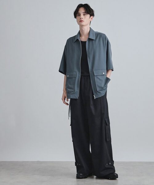 tk.TAKEO KIKUCHI / ティーケー タケオキクチ シャツ・ブラウス | フロントジップシャツアウター | 詳細12