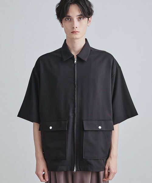 tk.TAKEO KIKUCHI / ティーケー タケオキクチ シャツ・ブラウス | フロントジップシャツアウター | 詳細17