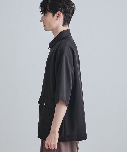 tk.TAKEO KIKUCHI / ティーケー タケオキクチ シャツ・ブラウス | フロントジップシャツアウター | 詳細18
