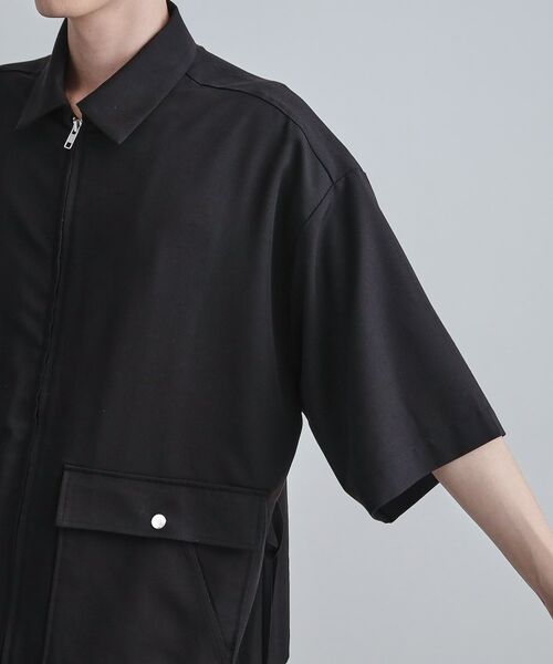 tk.TAKEO KIKUCHI / ティーケー タケオキクチ シャツ・ブラウス | フロントジップシャツアウター | 詳細20