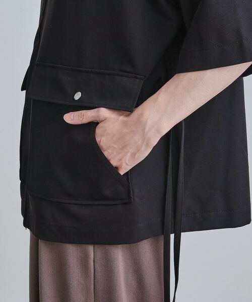 tk.TAKEO KIKUCHI / ティーケー タケオキクチ シャツ・ブラウス | フロントジップシャツアウター | 詳細22