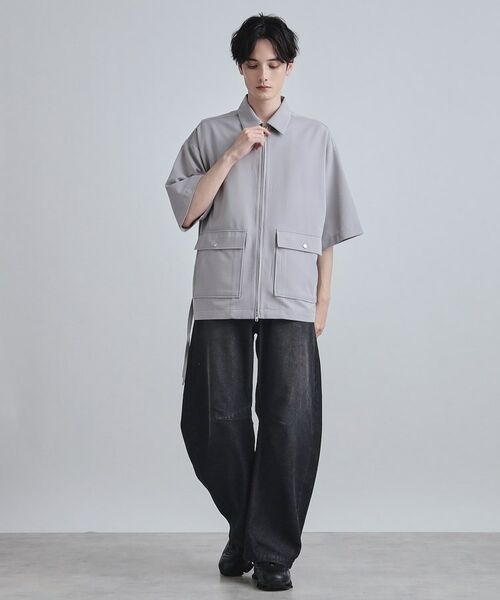 tk.TAKEO KIKUCHI / ティーケー タケオキクチ シャツ・ブラウス | フロントジップシャツアウター | 詳細3