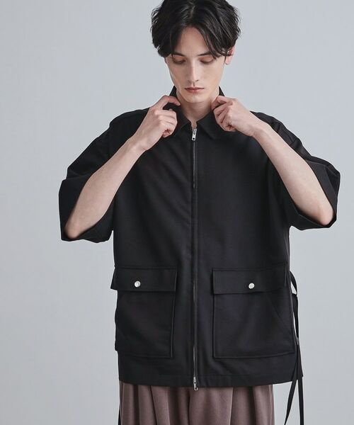 tk.TAKEO KIKUCHI / ティーケー タケオキクチ シャツ・ブラウス | フロントジップシャツアウター | 詳細6