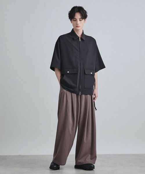 tk.TAKEO KIKUCHI / ティーケー タケオキクチ シャツ・ブラウス | フロントジップシャツアウター | 詳細8