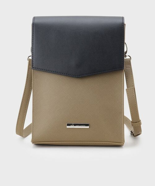 tk.TAKEO KIKUCHI / ティーケー タケオキクチ ショルダーバッグ | フラップスクエアミニョルダー（ベージュ(152)）