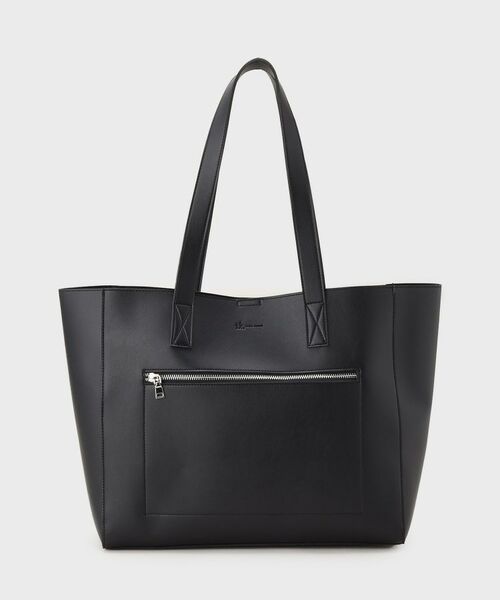 tk.TAKEO KIKUCHI / ティーケー タケオキクチ トートバッグ | ソレッタトートバッグ（ブラック(019)）