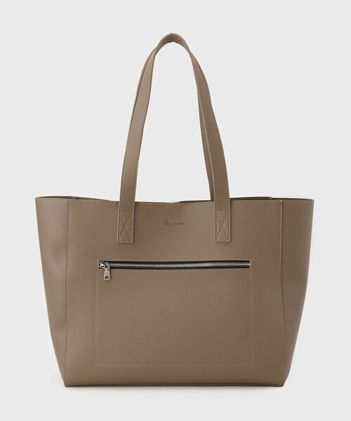 tk.TAKEO KIKUCHI / ティーケー タケオキクチ トートバッグ | ソレッタトートバッグ（グレージュ(050)）