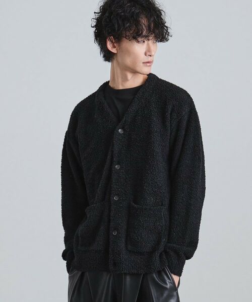 tk.TAKEO KIKUCHI / ティーケー タケオキクチ カーディガン・ボレロ | モールニット カーディガン | 詳細1