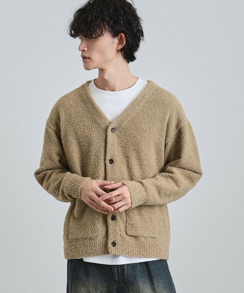 tk.TAKEO KIKUCHI / ティーケー タケオキクチ カーディガン・ボレロ | モールニット カーディガン | 詳細5