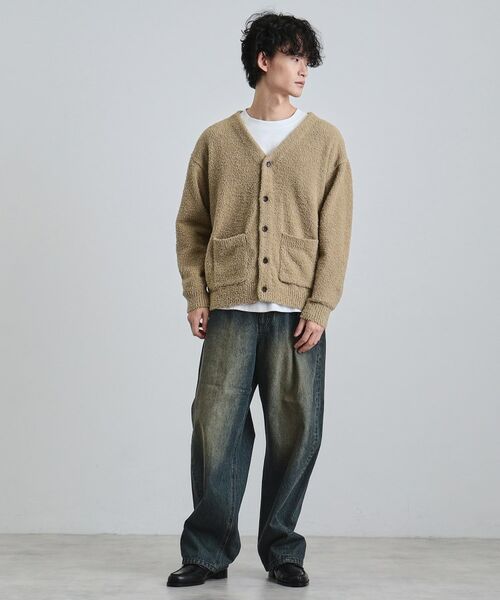 tk.TAKEO KIKUCHI / ティーケー タケオキクチ カーディガン・ボレロ | モールニット カーディガン | 詳細7