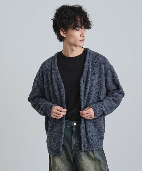 tk.TAKEO KIKUCHI / ティーケー タケオキクチ カーディガン・ボレロ | モールニット カーディガン | 詳細9