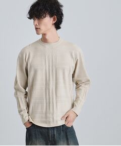 tk.TAKEO KIKUCHI / ティーケー タケオキクチ ニット・セーター | シャドーチェックニット